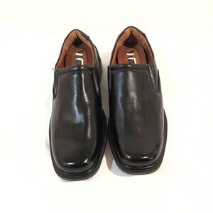 Wizfort Men Shoes Size 7 (39 EU) Loafers New Dressy Black Color Flat Slip On